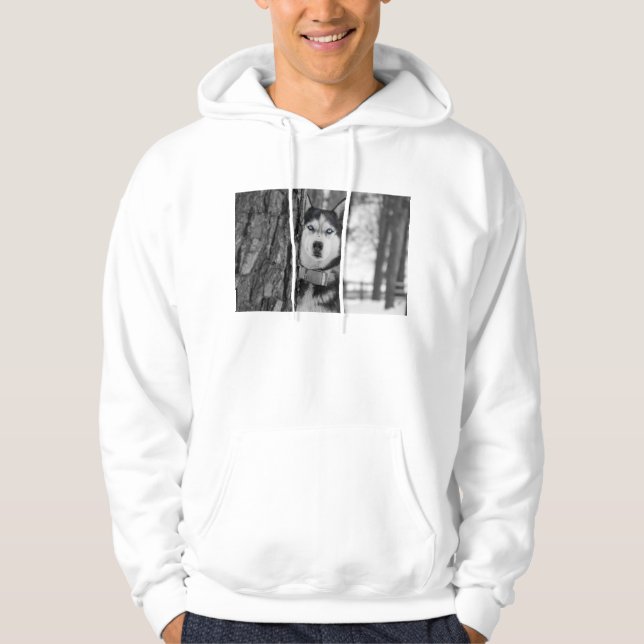 Veste À Capuche Mes yeux Bleus Bébé (Devant)