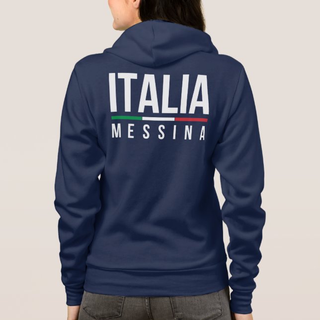 Veste À Capuche Messine Italie (Dos)