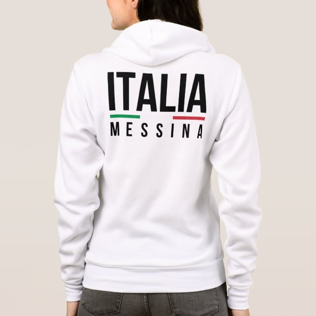 Veste À Capuche Messine Italie (Dos)