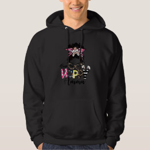 Veste À Capuche Messy Bun Bunny One Hoppy Amma Leopard Happy Easte