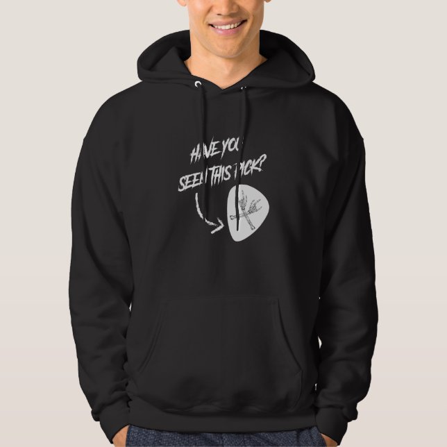 Veste À Capuche Metal Guitar Player Avez-Vous Vu Ce Choix (Devant)