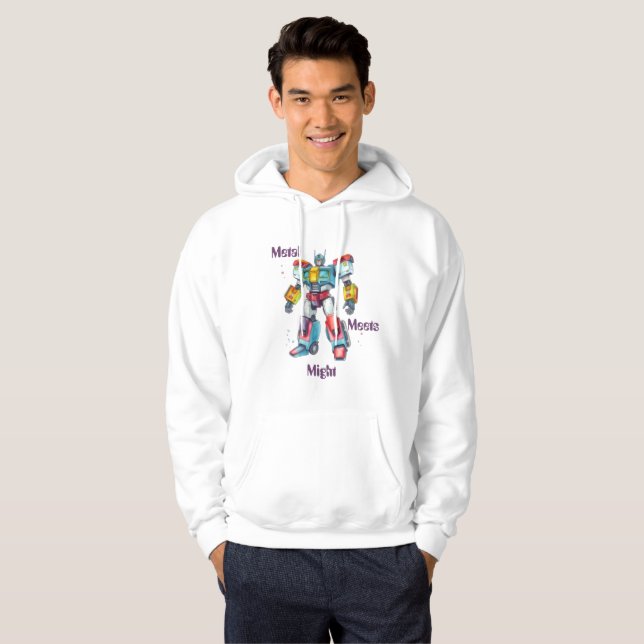 Veste À Capuche Métal Rencontre Puissance (Devant entier)
