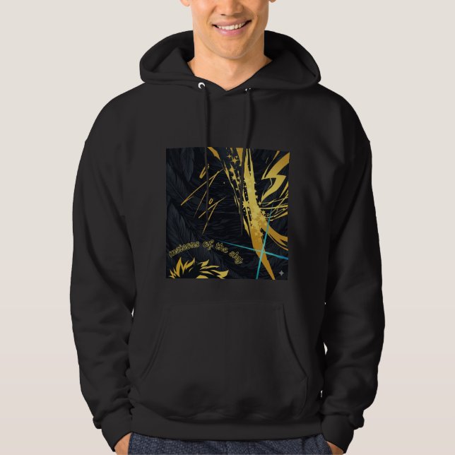 Veste À Capuche météores du ciel (Devant)
