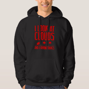 Veste À Capuche Météorologue Cool Chaser Météo Prévision Nuages