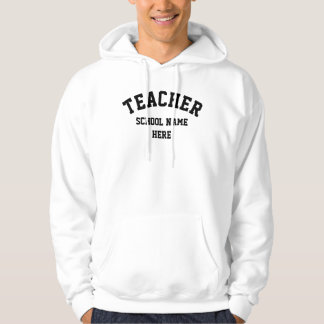 Veste À Capuche Métier de professeur personnalisé pour entreprise
