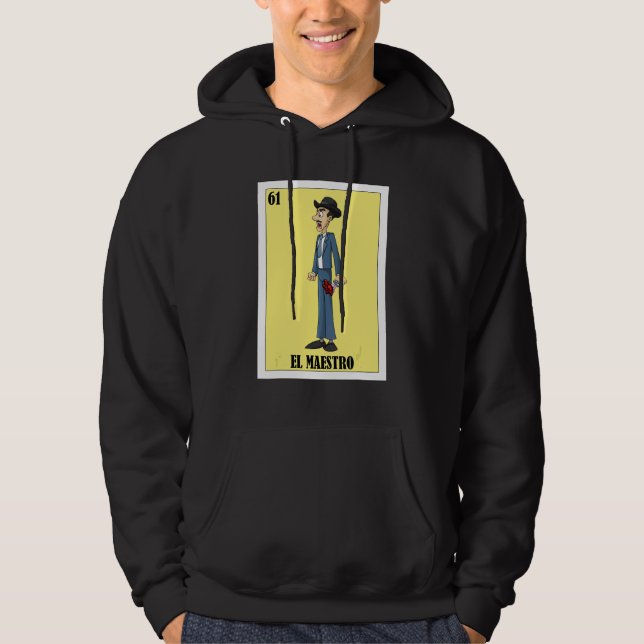Veste À Capuche Mexicain pour les enseignants  El Maestro (Devant)