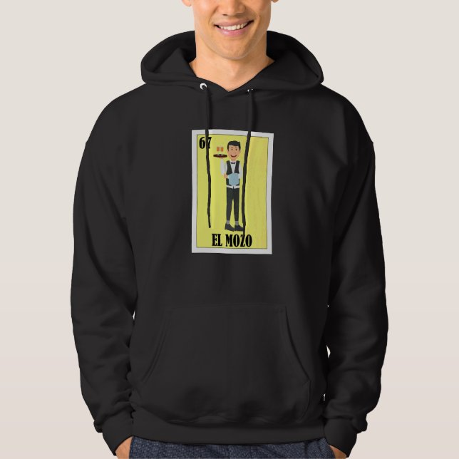 Veste À Capuche Mexicain pour les serveurs  El Mozo (Devant)