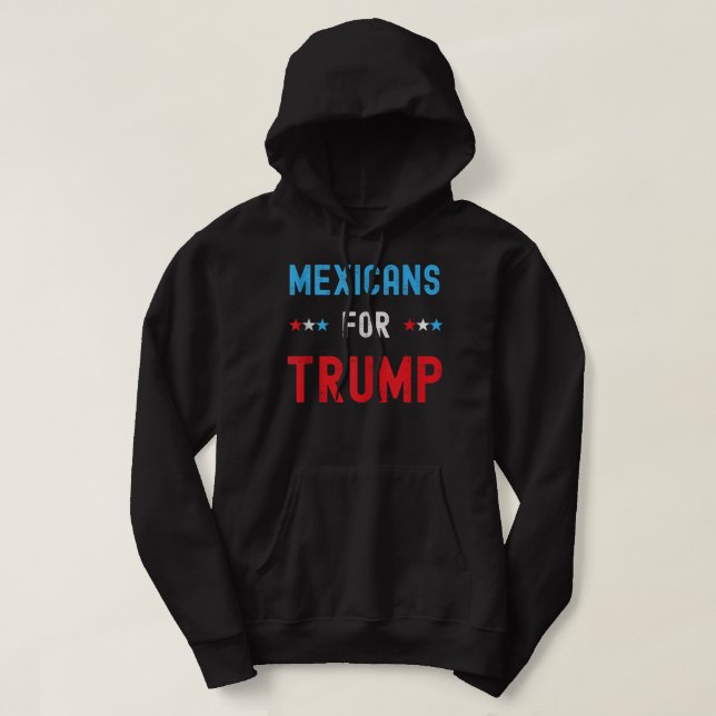 Veste À Capuche Mexican Americans For Trump - Hispanic Vote Republ (Design devant)