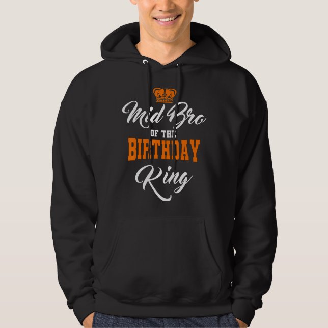 Veste À Capuche Mi-Marque De L'Anniversaire Anniversaire Du Parti  (Devant)