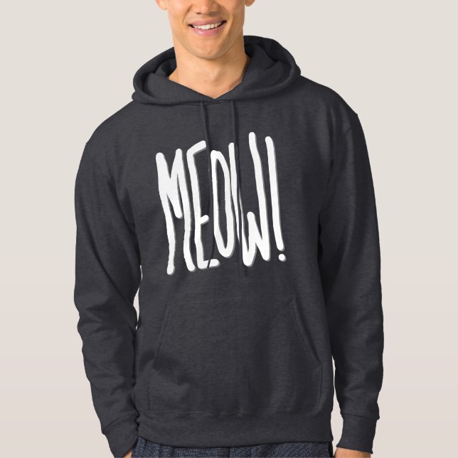 Veste À Capuche Miaou ! (Devant)