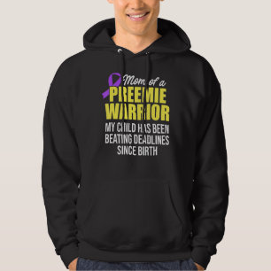 Veste À Capuche Micro Preemie Nicu Maman Guerrière Naissance préma