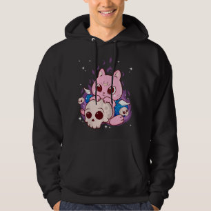 Veste À Capuche Mignon Anime Kawaii Chat Esthétique Kawaii Pastel