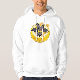 Veste À Capuche Mignon Chauve-souris Kawaii et Bol de Citron Glacé
