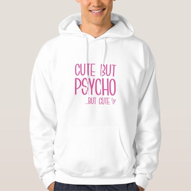 Veste À Capuche Mignon Mais Psycho (Devant)