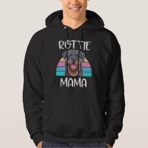 Veste À Capuche Mignonne pour la Fière Rottweiler Lover Rottie Mam