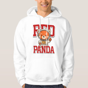 Veste À Capuche Mignonne Rouge Panda Unisex Homme Vêtements Femme