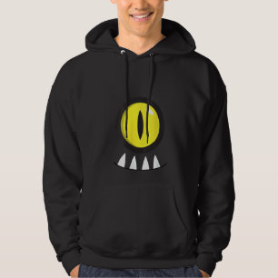 Veste À Capuche Mignonne Un Oeil Monstre Visage Hommes Costume Fem