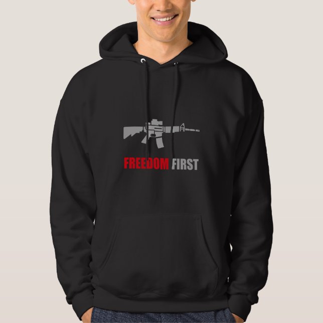 Veste À Capuche Military Survival Rifle Design (Devant)