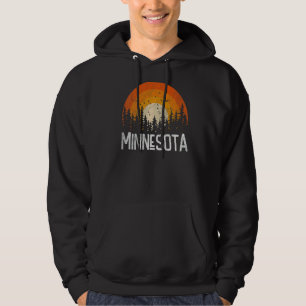 Veste À Capuche Minnesota Retro Style Vintage les années 70 80s Ho