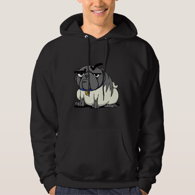 Veste À Capuche Miserable Mister Max le Carlin classique T-shirt 8 (Devant)