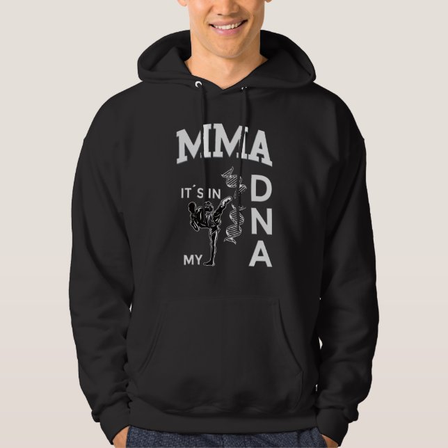 Veste À Capuche Mixed martial art Son Dans Mon Adn Kickboxing Brés (Devant)