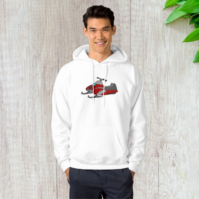Veste À Capuche Mobile de neige rouge (Créateur téléchargé)