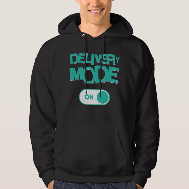 Veste À Capuche Mode de livraison sur devis de conducteur Courrier (Devant)