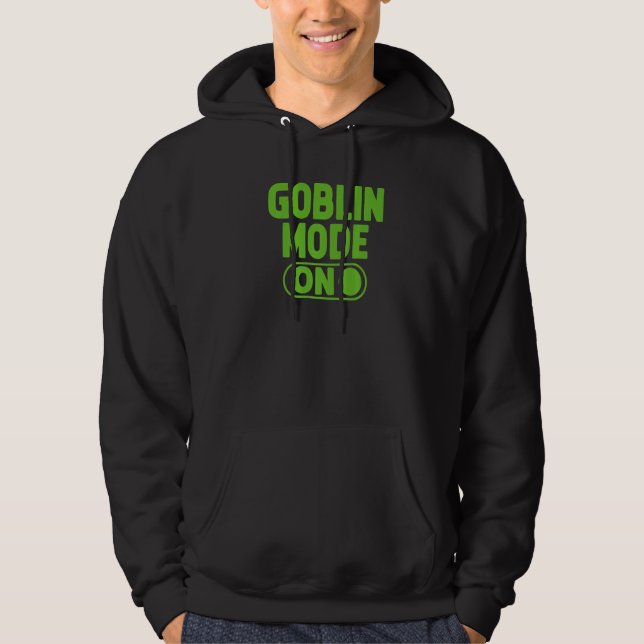 Veste À Capuche Mode Goblin Sur Goblincore Lazy Messy (Devant)