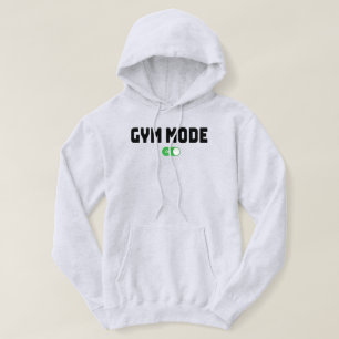 VESTE À CAPUCHE MODE GYM ACTIVÉ