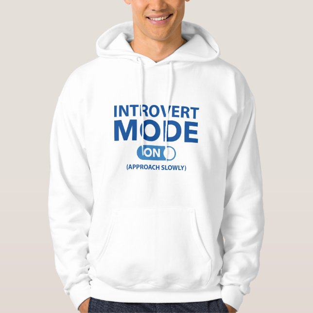 Veste À Capuche Mode introverti activé (Devant)
