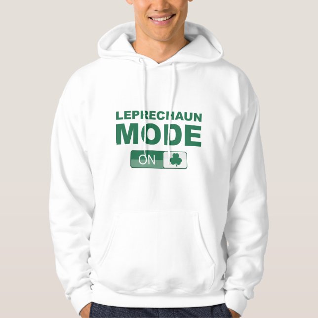 Veste À Capuche Mode Leprechaun activé (Devant)