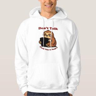 Veste À Capuche Mode Paresseux Ne Parle Pas Jusqu'À Ce Que Ce Café