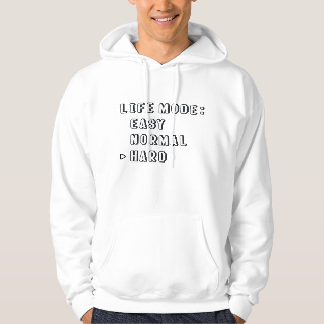Veste À Capuche Mode vie dur (Devant)