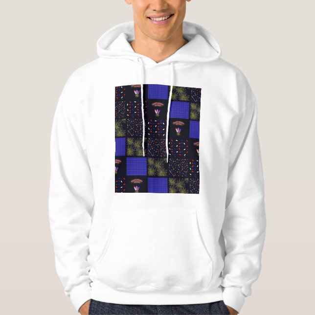 Veste À Capuche Modèle patchwork du 4 juillet - 4 juillet (Devant)
