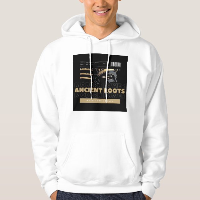 Veste À Capuche Modern Power | Ancient Roots – Egyptian Pharaoh (Devant)
