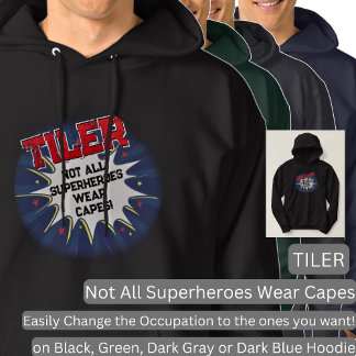 Veste À Capuche Modifier N'Importe Quel Texte, TILER - Pas Tous Le
