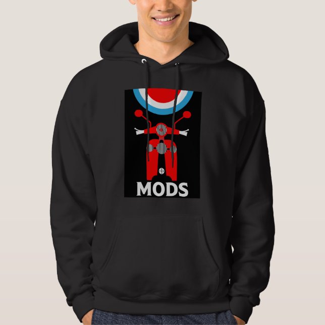 Veste À Capuche Mods - Mods Et Rockers - Musique Britannique (Devant)