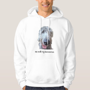 Veste À Capuche Moi promène mon Hoooooman Sweat-shirt drôle Irish 