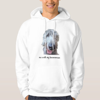 Veste À Capuche Moi promène mon Hoooooman Sweat-shirt drôle Irish