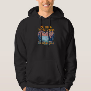 Veste À Capuche Moi Toi Et Le Randonnée En Plein Air Mount Sanford