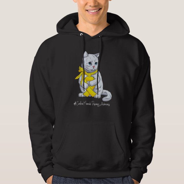 Veste À Capuche Mois de la sensibilisation à l'intoxication au mon (Devant)