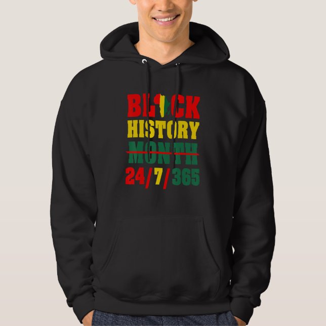 Veste À Capuche Mois de l'histoire des Noirs (Devant)