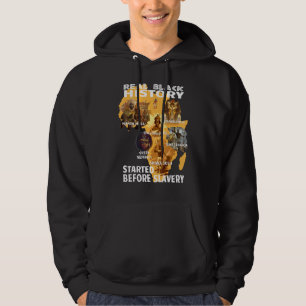 Veste À Capuche Mois de l'histoire des Noirs 247365 Melanin Africa