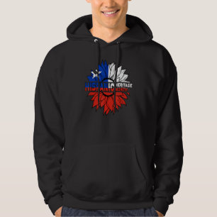 Veste À Capuche Mois du patrimoine hispanique Drapeau du Chili Tou