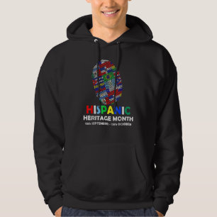 Veste À Capuche Mois du patrimoine hispanique Latino Dna Tous les
