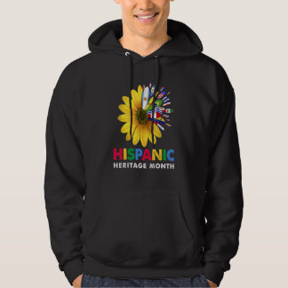 Veste À Capuche Mois du patrimoine hispanique Pays latinos Indicat