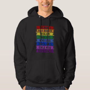 Veste À Capuche Mois gay pride Lgbt Le Monde A De Plus Gros Problè