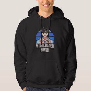 Veste À Capuche Mois national de rétablissement Addiction Drogue T