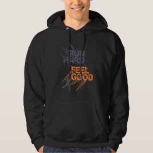 Veste À Capuche Moitié Marathon Courir Dur Sentiment Bon 26 2 13 1