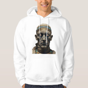 Veste À Capuche Momie Égyptienne Antique T-Shirt Gardien Anubis